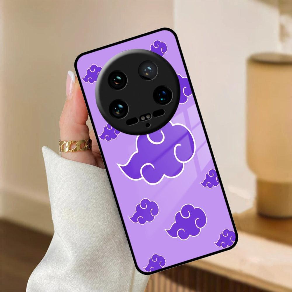 Purple Cloud Mobile Glass Phone Case Cover For Redmi/Xiaomi