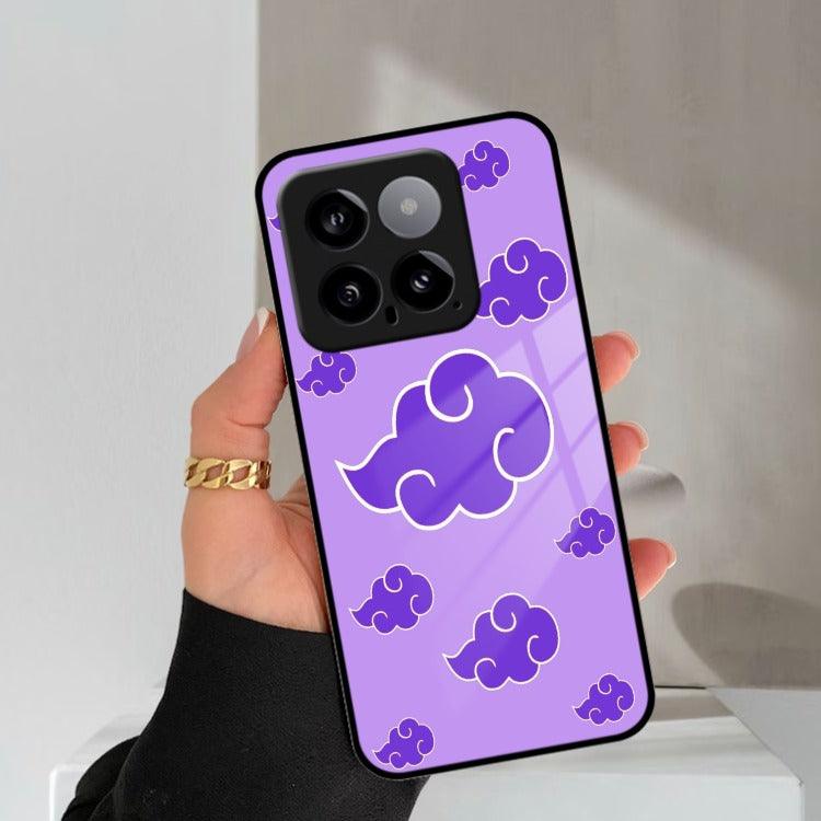 Purple Cloud Mobile Glass Phone Case Cover For Redmi/Xiaomi