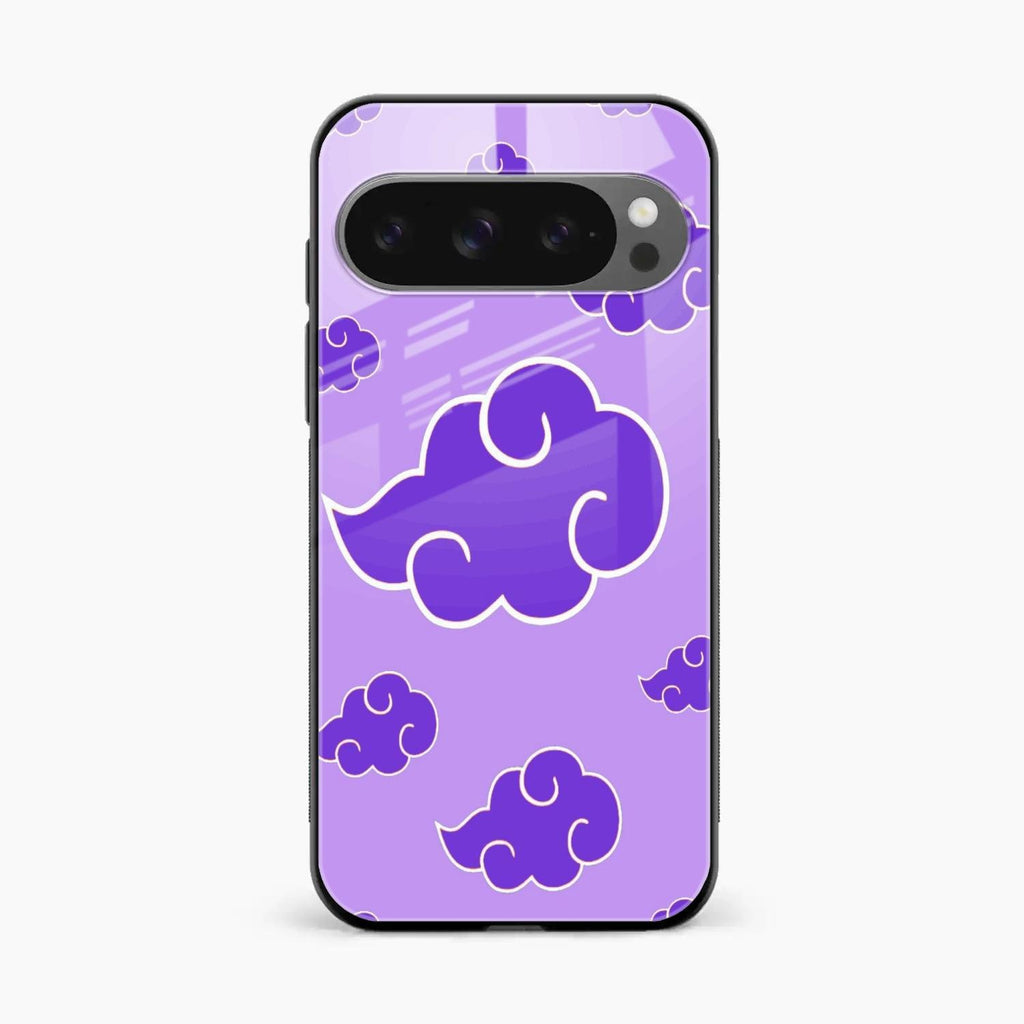 Purple Cloud Mobile Glass Phone Case For Google Pixel 10 Pro