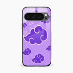 Purple Cloud Mobile Glass Phone Case For Google Pixel 10 Pro