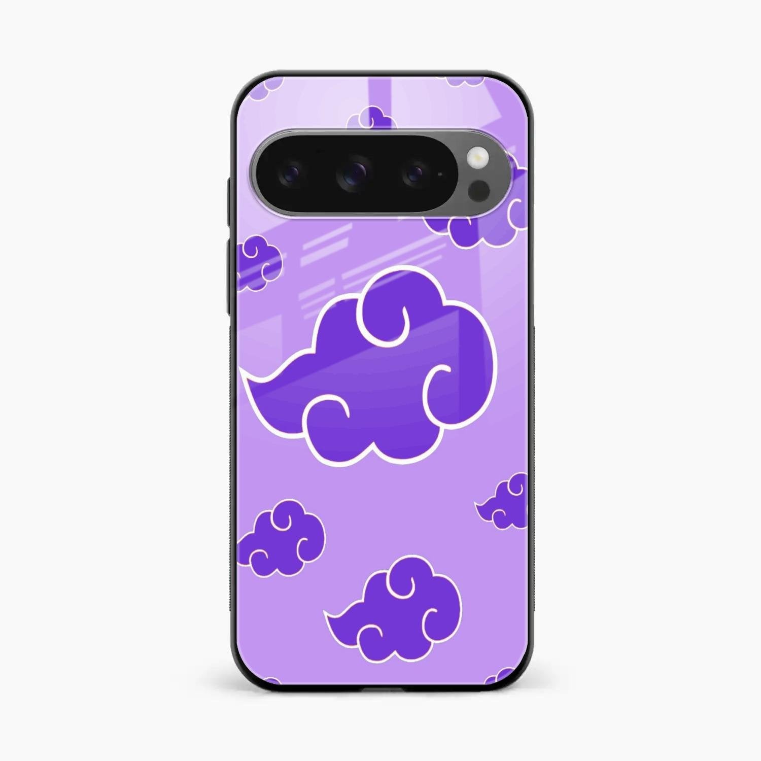Purple Cloud Mobile Glass Phone Case For Google Pixel 10 Pro