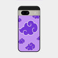 Purple Cloud Mobile Glass Phone Case For Google Pixel 8A 5G