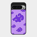 Purple Cloud Mobile Glass Phone Case For Google Pixel 9 Pro Xl