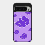 Purple Cloud Mobile Glass Phone Case For Google Pixel 9 Pro Xl
