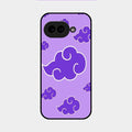 Purple Cloud Mobile Glass Phone Case For Google Pixel 9A 5G