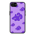 Purple Cloud Mobile Glass Phone Case For iPhone 16e