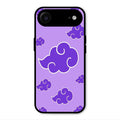 Purple Cloud Mobile Glass Phone Case For iPhone Air