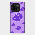 Purple Cloud Mobile Glass Phone Case For Iqoo Neo 10 5G