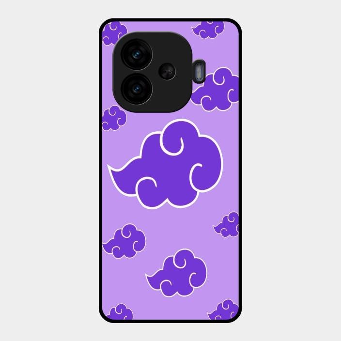 Purple Cloud Mobile Glass Phone Case For Iqoo Neo 10R 5G