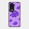 Purple Cloud Mobile Glass Phone Case For Iqoo Z10R