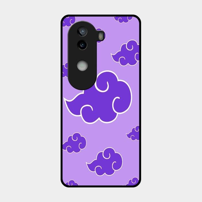 Purple Cloud Mobile Glass Phone Case For Iqoo Z9S 5G