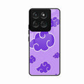 Purple Cloud Mobile Glass Phone Case For Motorola Edge 60 5G