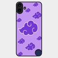 Purple Cloud Mobile Glass Phone Case For Nothing Cmf Phone 1