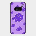 Purple Cloud Mobile Glass Phone Case For Nothing Phone 2A 5G