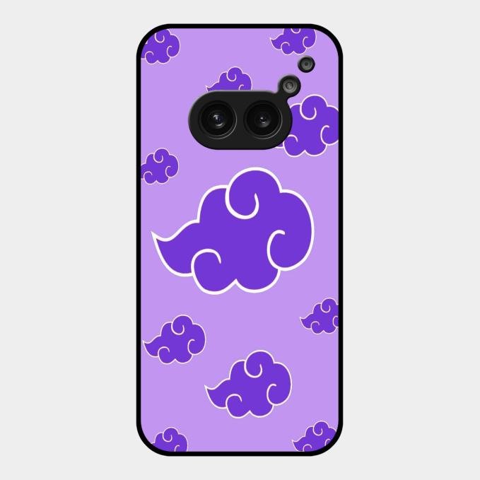 Purple Cloud Mobile Glass Phone Case For Nothing Phone 2A 5G