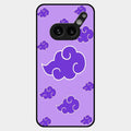Purple Cloud Mobile Glass Phone Case For Nothing Phone 2A Plus