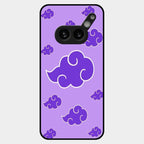 Purple Cloud Mobile Glass Phone Case For Nothing Phone 2A Plus