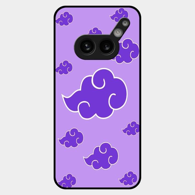 Purple Cloud Mobile Glass Phone Case For Nothing Phone 2A Plus