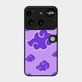 Purple Cloud Mobile Glass Phone Case For Nothing Phone 3 5G