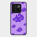Purple Cloud Mobile Glass Phone Case For Oneplus 10T 5G