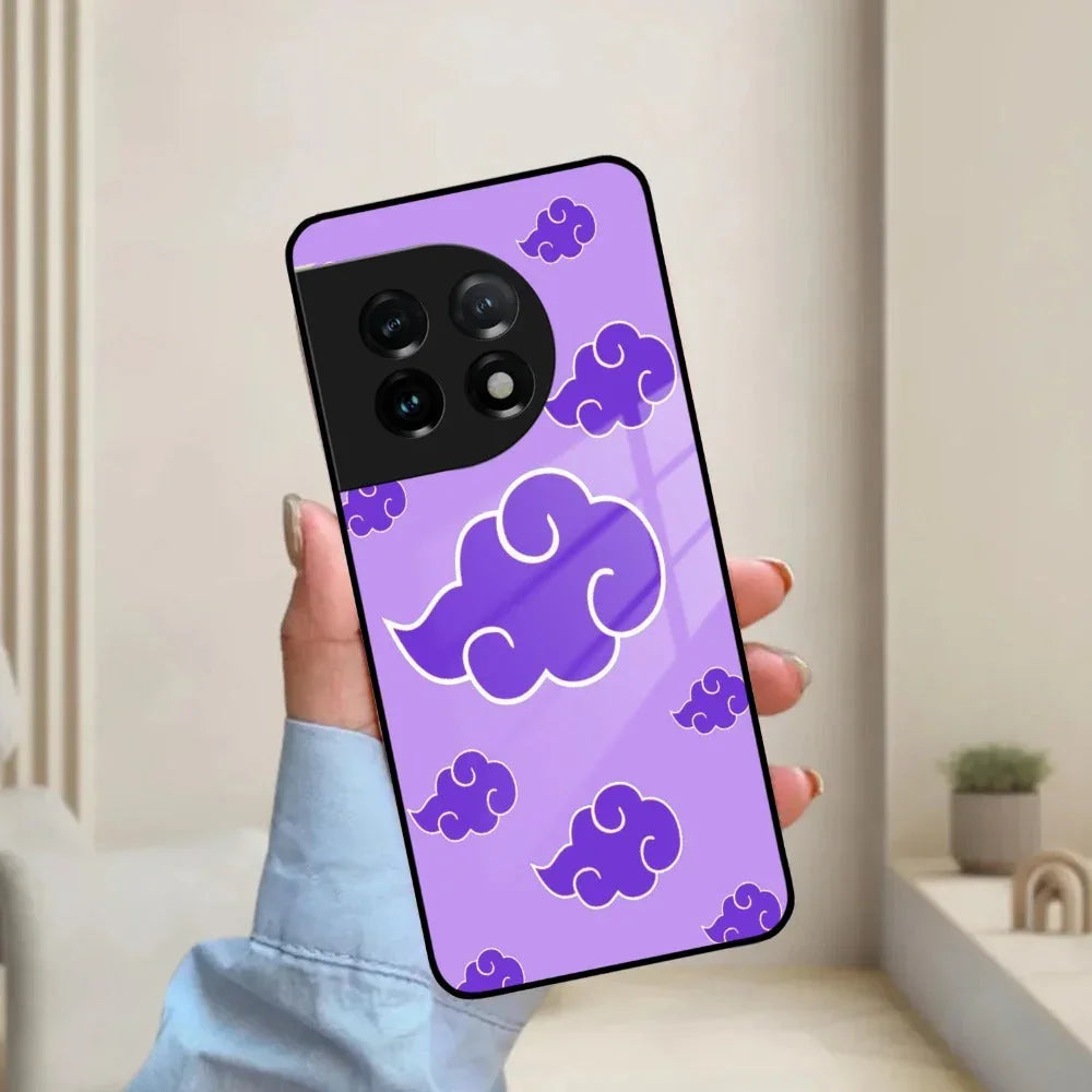 Purple Cloud Mobile Glass Phone Case Cover For OnePlus - ShopOnCliQ