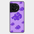 Purple Cloud Mobile Glass Phone Case For Oneplus 11R 5G