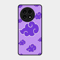 Purple Cloud Mobile Glass Phone Case For Oneplus 13R 5G
