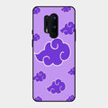 Purple Cloud Mobile Glass Phone Case For Oneplus 8 Pro