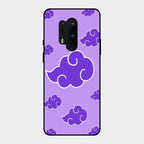 Purple Cloud Mobile Glass Phone Case For Oneplus 8 Pro
