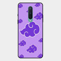 Purple Cloud Mobile Glass Phone Case For Oneplus 8