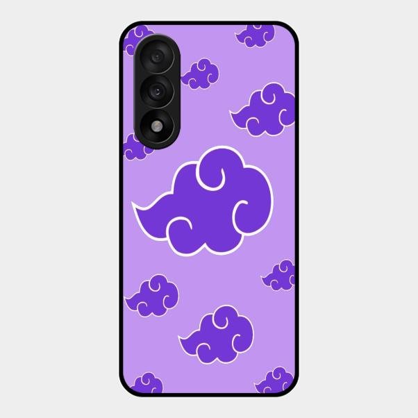 Purple Cloud Mobile Glass Phone Case For Oneplus Nord 5 5G