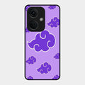 Purple Cloud Mobile Glass Phone Case For Oneplus Nord Ce 3 5G