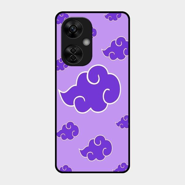 Purple Cloud Mobile Glass Phone Case For Oneplus Nord Ce 3 Lite 5G