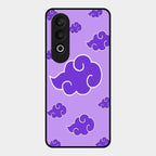 Purple Cloud Mobile Glass Phone Case For Oneplus Nord Ce 4 5G