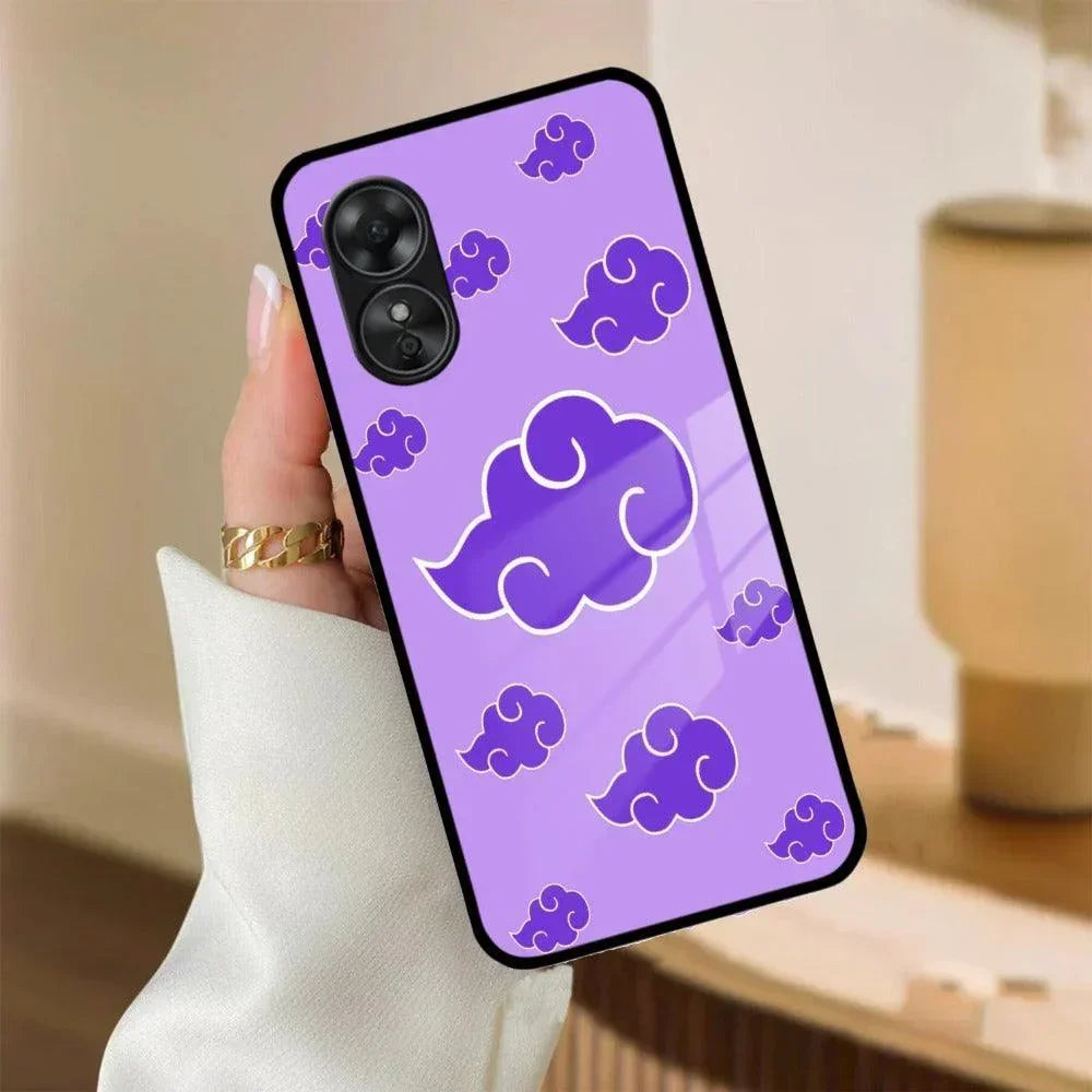 Purple Cloud Mobile Glass Phone Case Cover For Oppo - ShopOnCliQ