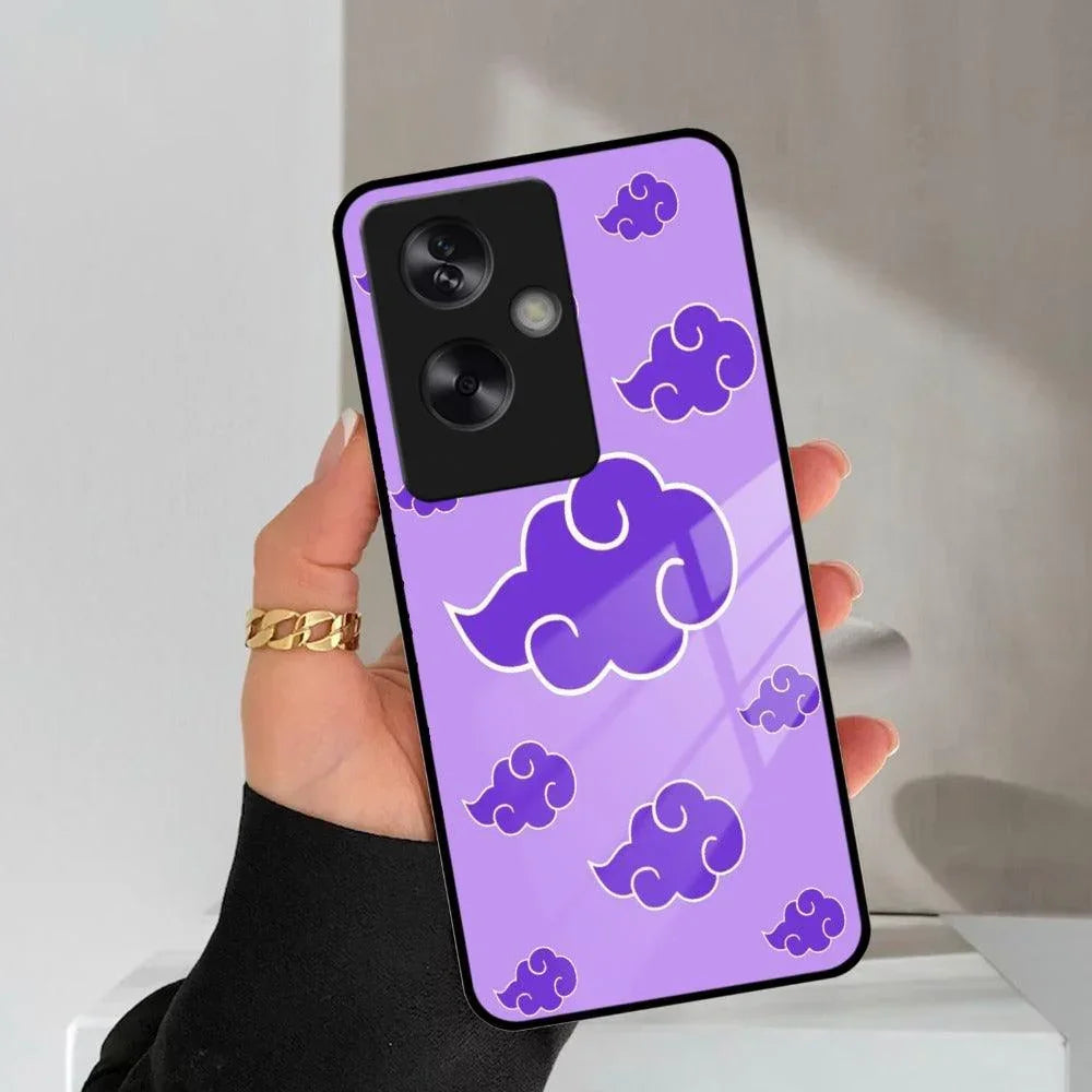 Purple Cloud Mobile Glass Phone Case Cover For Oppo - ShopOnCliQ