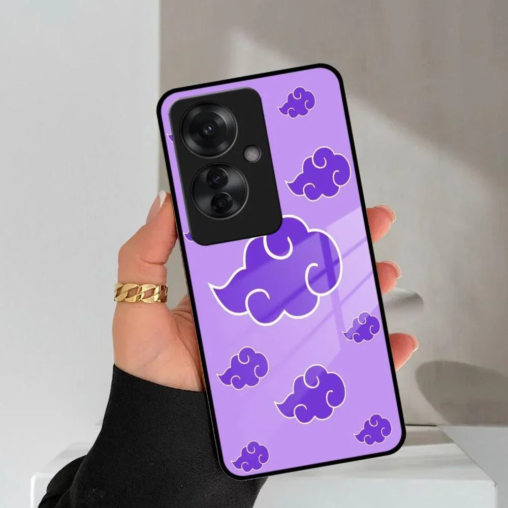 Purple Cloud Mobile Glass Phone Case Cover For Oppo - ShopOnCliQ
