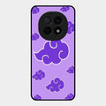 Purple Cloud Mobile Glass Phone Case For Oppo F29 Pro 5G