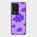 Purple Cloud Mobile Glass Phone Case For Oppo K12X 5G