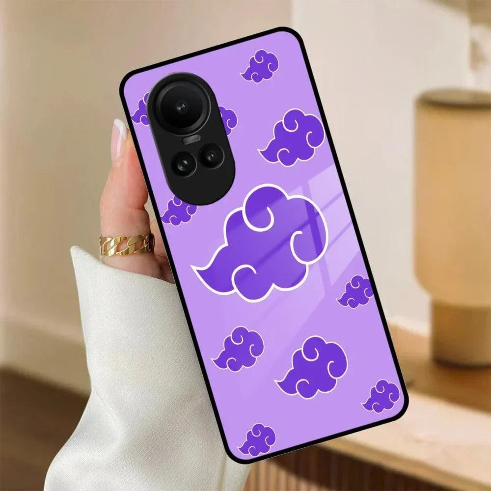 Purple Cloud Mobile Glass Phone Case Cover For Oppo - ShopOnCliQ