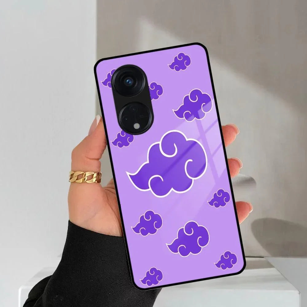 Purple Cloud Mobile Glass Phone Case Cover For Oppo - ShopOnCliQ