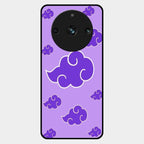 Purple Cloud Mobile Glass Phone Case For Realme 11 Pro Plus 5G