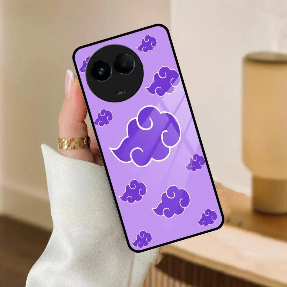 Purple Cloud Mobile Glass Phone Case Cover For Realme/Narzo - ShopOnCliQ