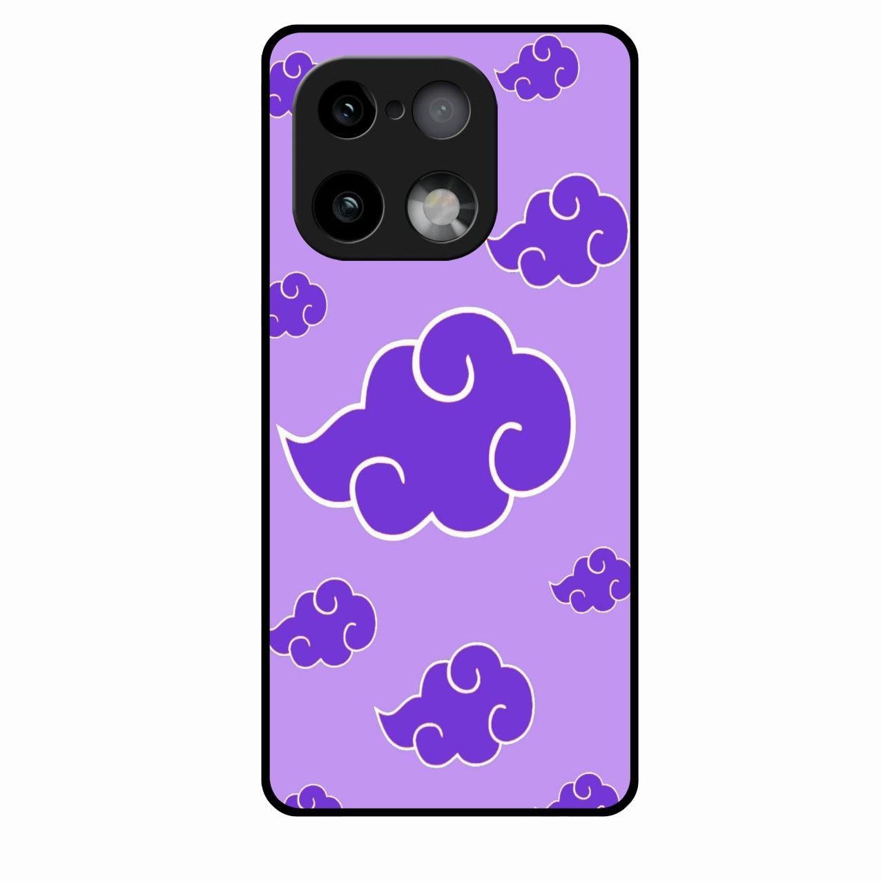 Purple Cloud Mobile Glass Phone Case For Realme 16 Pro Plus 5G