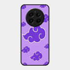 Purple Cloud Mobile Glass Phone Case For Realme Narzo 70 5G