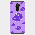 Purple Cloud Mobile Glass Phone Case For Redmi 9 Prime