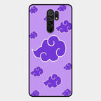 Purple Cloud Mobile Glass Phone Case For Redmi 9 Prime