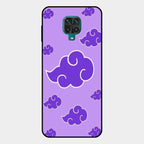 Purple Cloud Mobile Glass Phone Case For Redmi Note 10 Lite