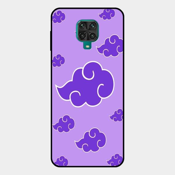Purple Cloud Mobile Glass Phone Case For Redmi Note 10 Lite