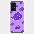 Purple Cloud Mobile Glass Phone Case For Redmi Note 11T 5G